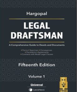 Lexis Nexis's Legal Draftsman by Hargopal