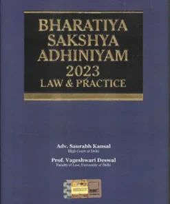 Taxmann's Bharatiya Sakshya Adhiniyam 2023 | Law & Practice by Saurabh Kansal