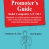 Bharat's Promoter’s Guide under Companies Act, 2013 By CS Makarand M. Joshi