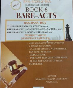 B.C. Pub's All India Bar Examination Guide (AIBE 2025) (Book-6) by Shambhu Prasad Choudhary