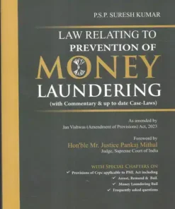 Vinod Publication's Law Relating to Prevention of Money Laundering by P.S.P. Suresh Kumar