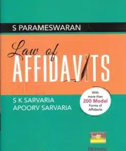 Lexis Nexis's Law of Affidavits by S Parameswaram - 6th Edition 2023
