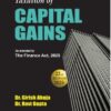 Commercial's Taxation of Capital Gains By Dr Girish Ahuja Dr Ravi Gupta