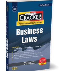 Taxmann's Cracker - Business Laws by S.K. Agrawal for Jan 2026